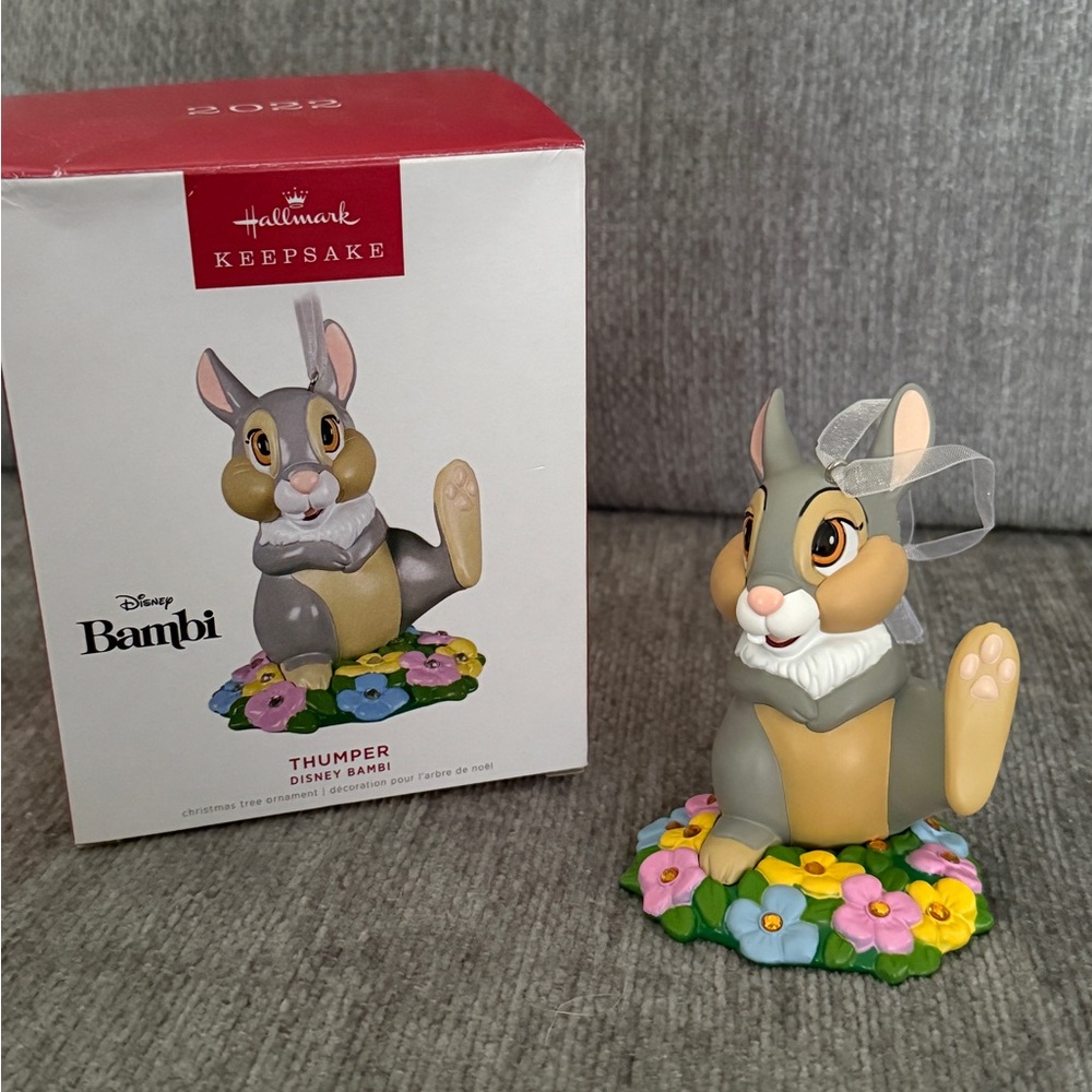 Hallmark Keepsake Thumper Ornament Disney Bambi Christmas Holiday Decor‎